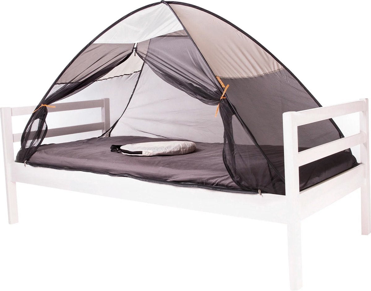 Deryan Pop Up -hyttysverkko sängylle 200 × 90 cm – kerma