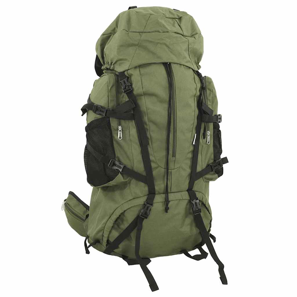 VidaXL vaellusreppu 100 l Oxford-kangasta, armeijanvihreä