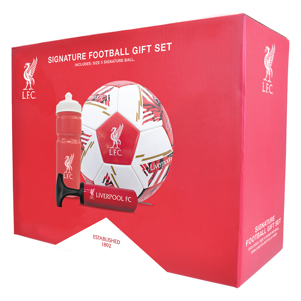 Liverpool FC jalkapallofanin lahjasetti