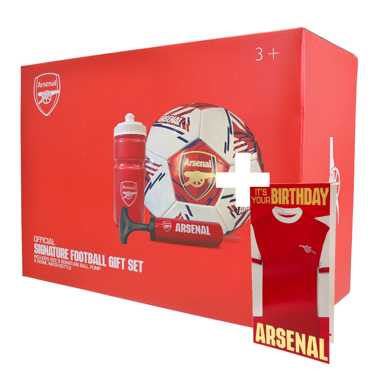 Jalkapallofanin lahjasetti Arsenal FC