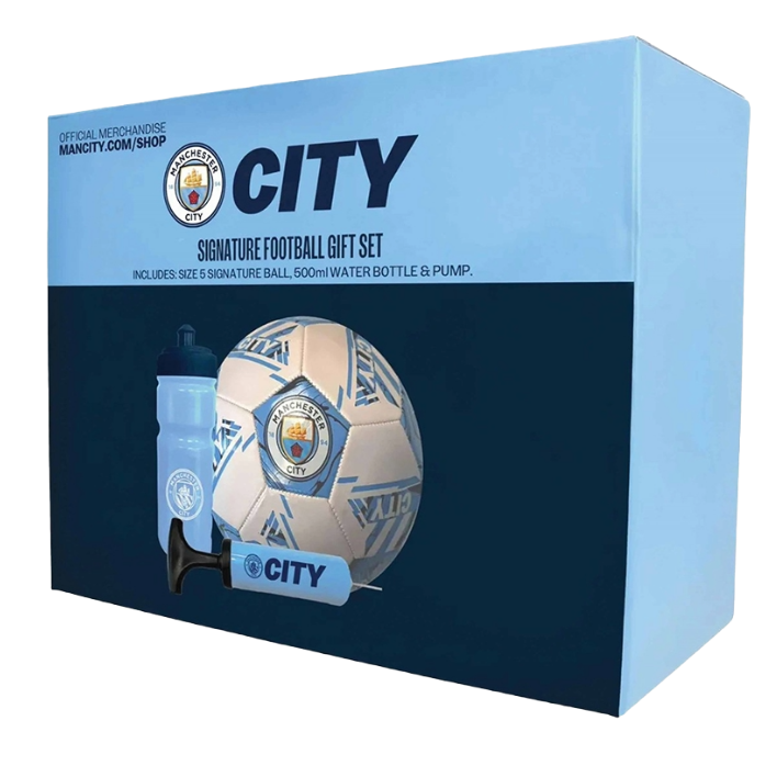 Jalkapallofanin lahjasetti Manchester City FC