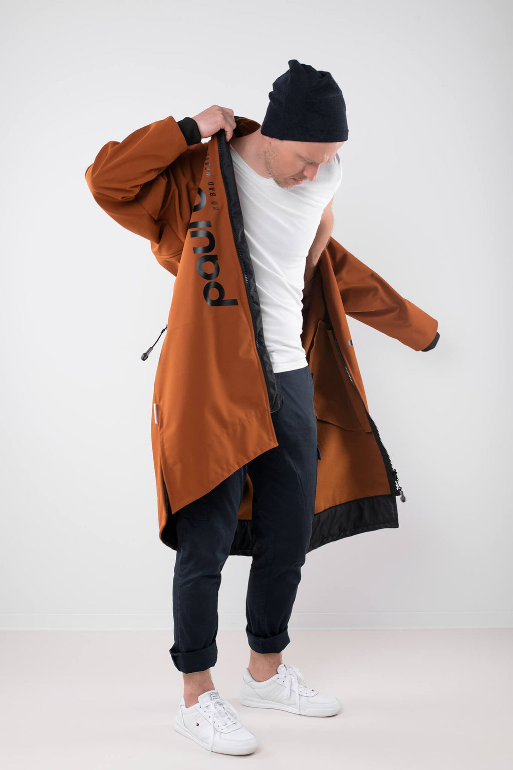 Paul Light Outdoor Robe - Brique