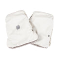 Reflective Stroller Mittens – White